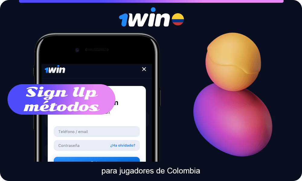 Todo sobre 1win Sign Up Métodos para jugadores de Colombia