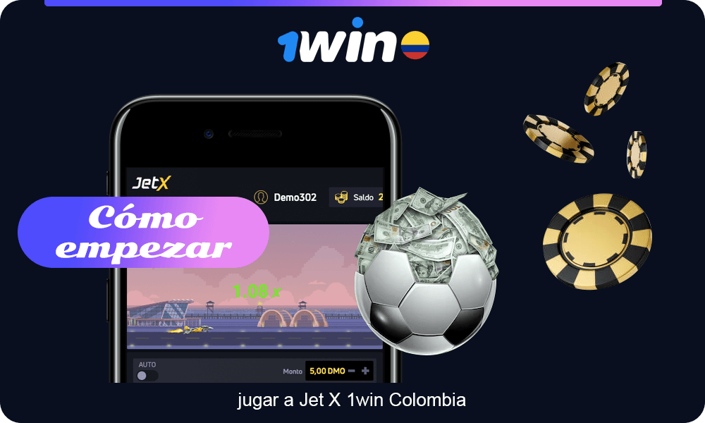 Consejos Cómo empezar a jugar a Jet X 1win Colombia
