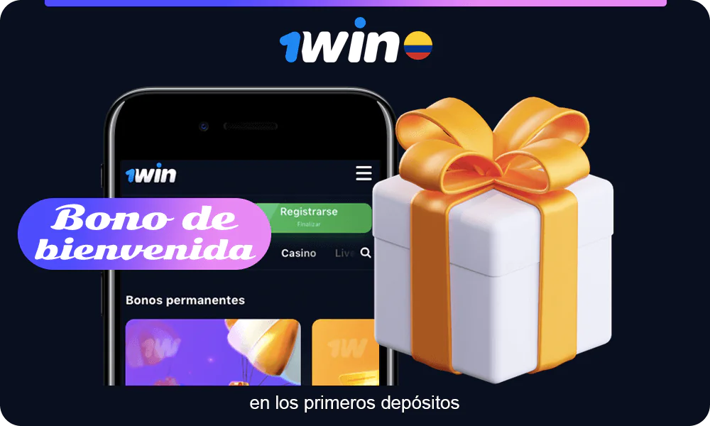 Mesa con Generoso bono de bienvenida en los primeros depósitos en 1win