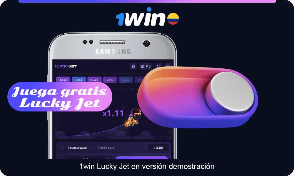 Detalles sobre Juega gratis a 1win Lucky Jet en versión demostración