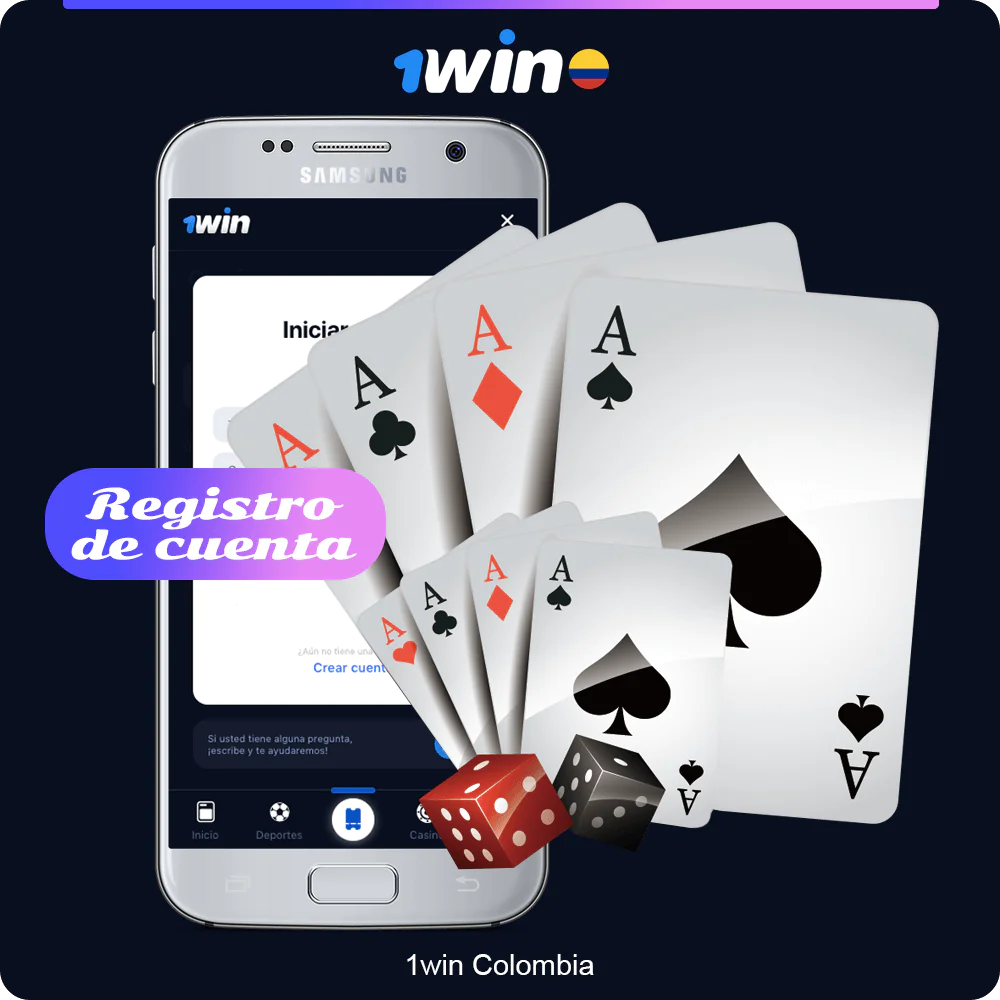 Instrucciones para Registro de cuenta en 1win