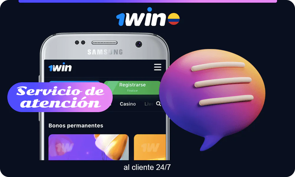 Información sobre 1win Servicio de atención al cliente 24/7