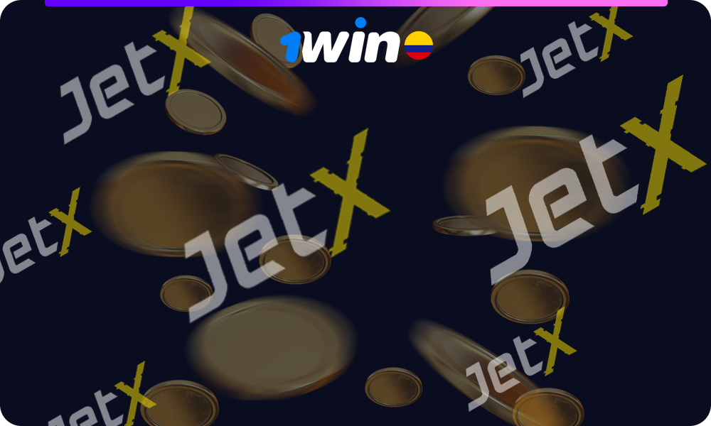 Los usuarios colombianos pueden jugar a una versión demo del juego 1win JetX